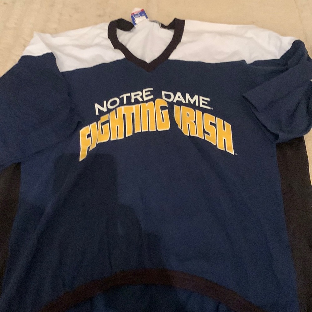 Vintage notre dame practice jersey